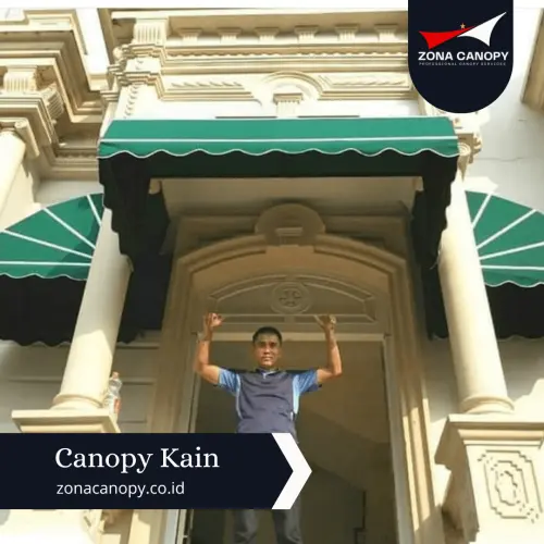 Canopy Kain Teras Rumah bsd city